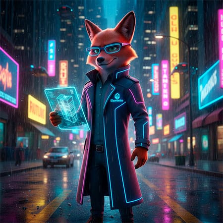 Café com vapor em fundo bokeh (IA)