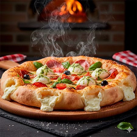 Tênis performance com reflexos neon (IA)