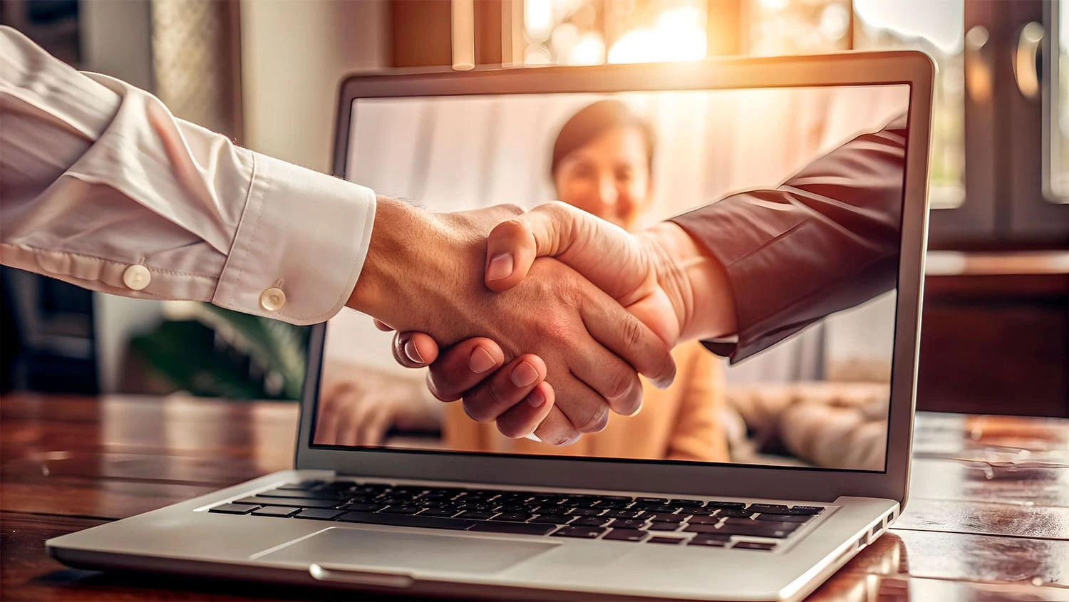 Site profissional aumentando confiança antes do primeiro contato