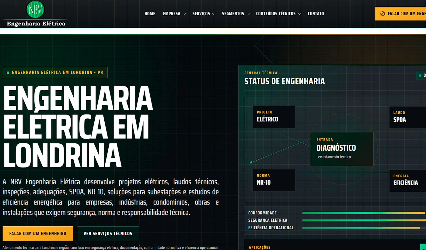 Projeto NBV desenvolvido pela Elemento Digital